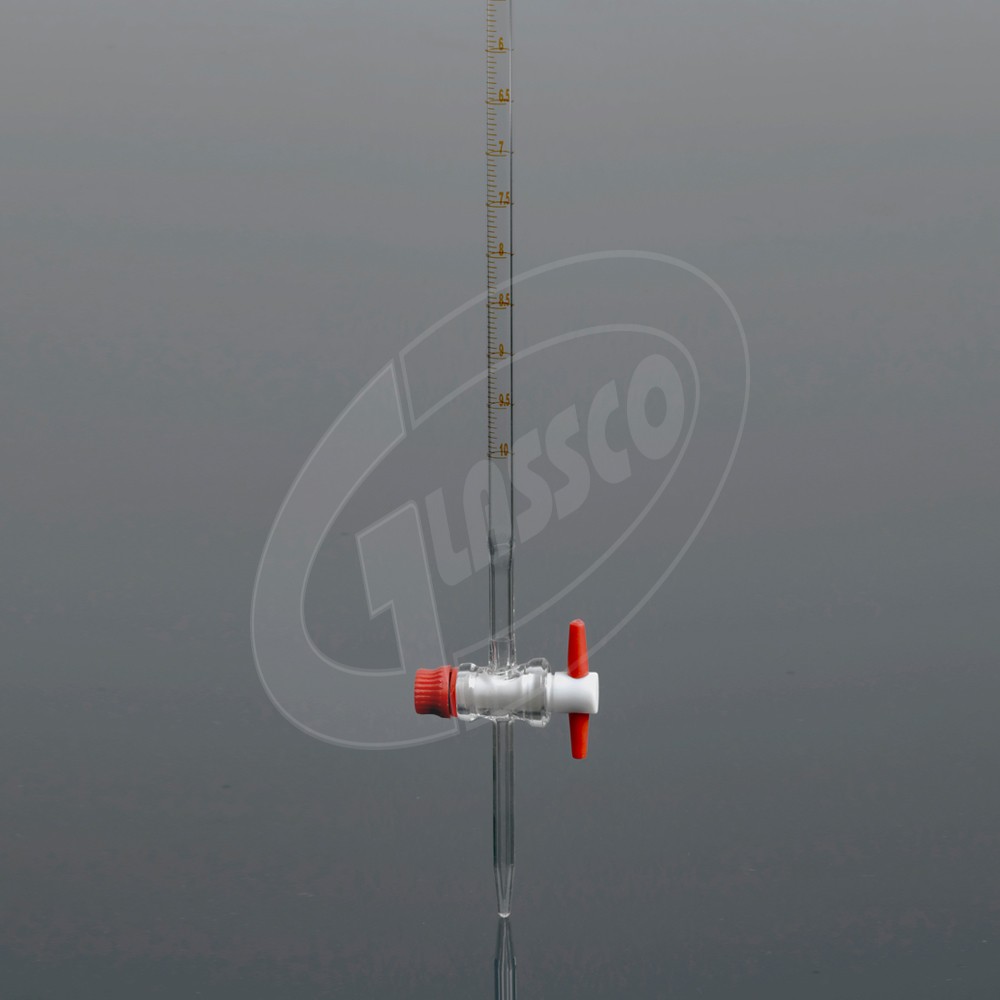 Burette Class-B, with PTFE Key Stopcock